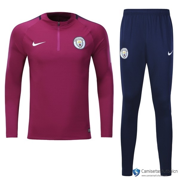 Chandal Manchester City Niño 2017-18 Purpura Azul